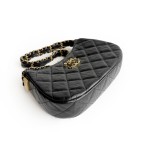 シャネル ホーボーバッグ キルティングカーフスキン